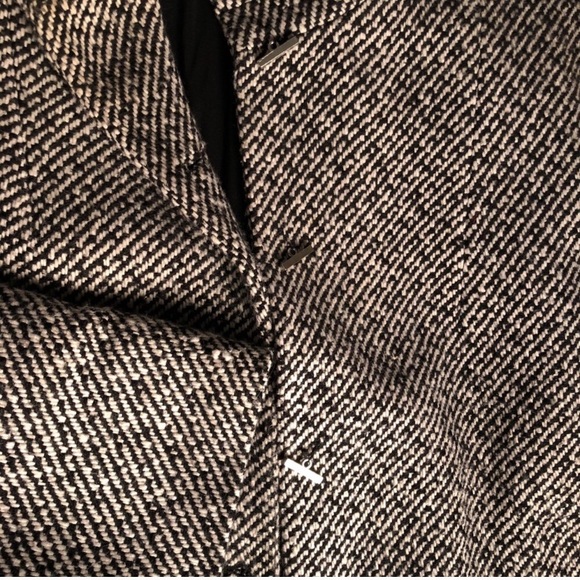 Tweed Black and White Calvin Klein Jacket - Picture 6 of 7